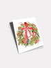 Festive Wreath - 4.5 x 6.25 Christmas Card