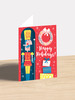 Happy Holidays - 4.5 x 6.4 Christmas Card