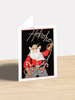 Ho Ho Santa - 4.5 x 6.25 Christmas Card