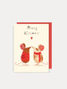 Merry Kissmas - 4 x 6 Christmas Card