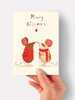 Merry Kissmas - 4 x 6 Christmas Card