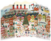 NORTH POLE - 18.5 X 15.75" ADVENT CALENDAR