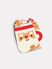 Santa Mug - 4 x 6 Christmas Card