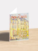 Brownstone Row | New Yorker Cover Card