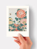 Chrysanthemums And Horsefly | All Occasions Card | Artwell