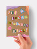 Cut Loose | Birthday Card | Number 6