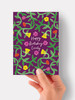 Floral Border Birthday Lovely | Birthday Card | Kitty Kenda