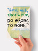 Love All - Shakespeare | All Occasions Card | Shakespeare
