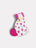 Loveheart Pottery Dog | All Occasions Card | Kitty Kenda