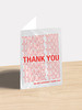 Thank You Bag | Thank You Card | Number 6