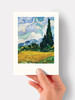 Wheat Field With Cypresses | All Occasions Card | Artwell