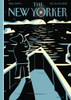 Eskimo In Boat | New Yorker Christmas Cover Card