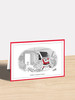 Santa Tantrum | New Yorker Christmas Cartoon Card