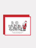 Private Contractors | New Yorker Christmas Cartoon Card