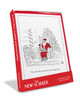 Jewish Boy On Santa's Lap | New Yorker Christmas Cartoon Card