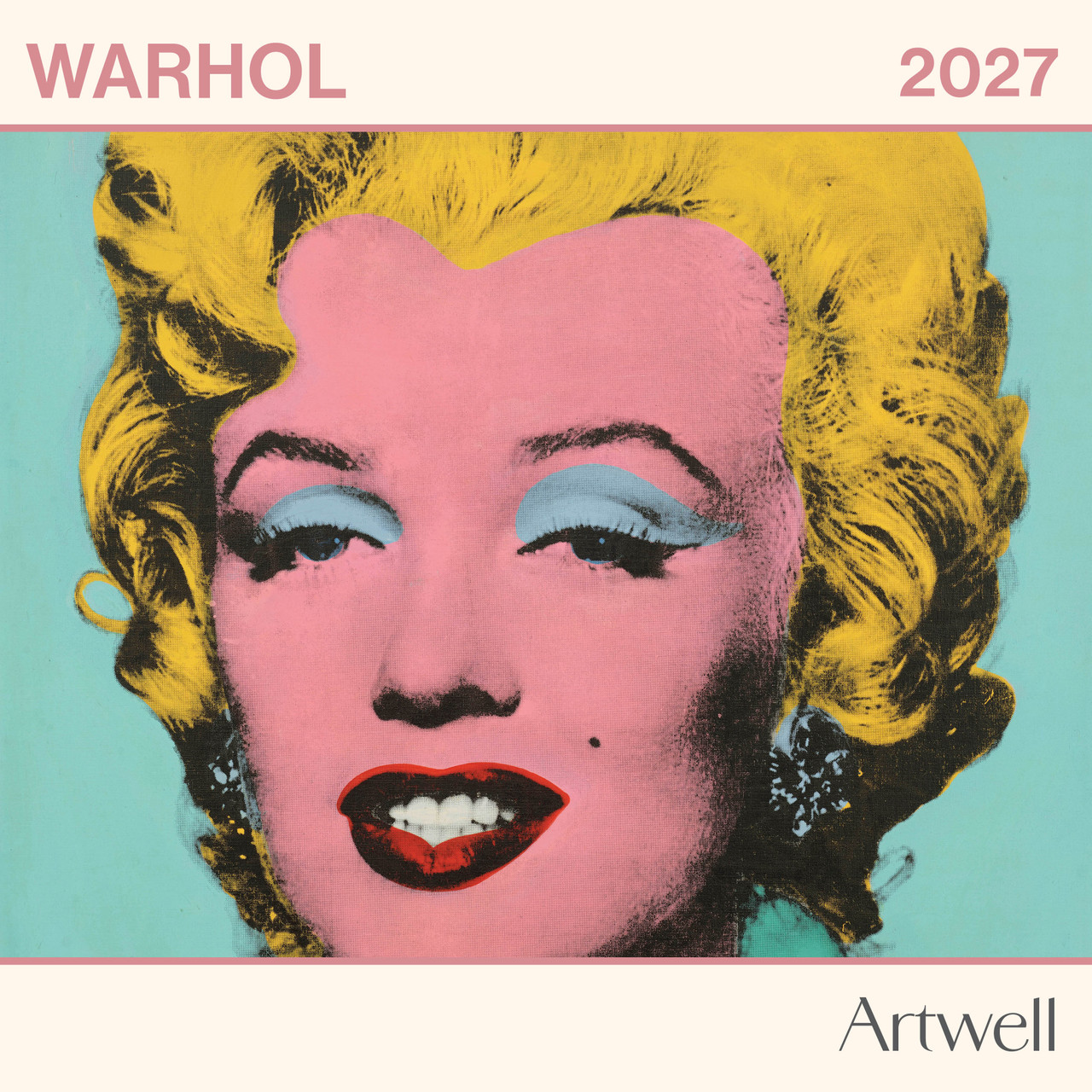 WARHOL 12 x 12 ARTWELL CALENDAR - Nelson Line