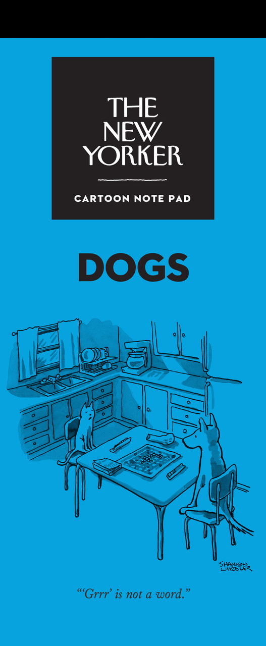 Dogs - New Yorker Cartoon Notepad - NYNP18