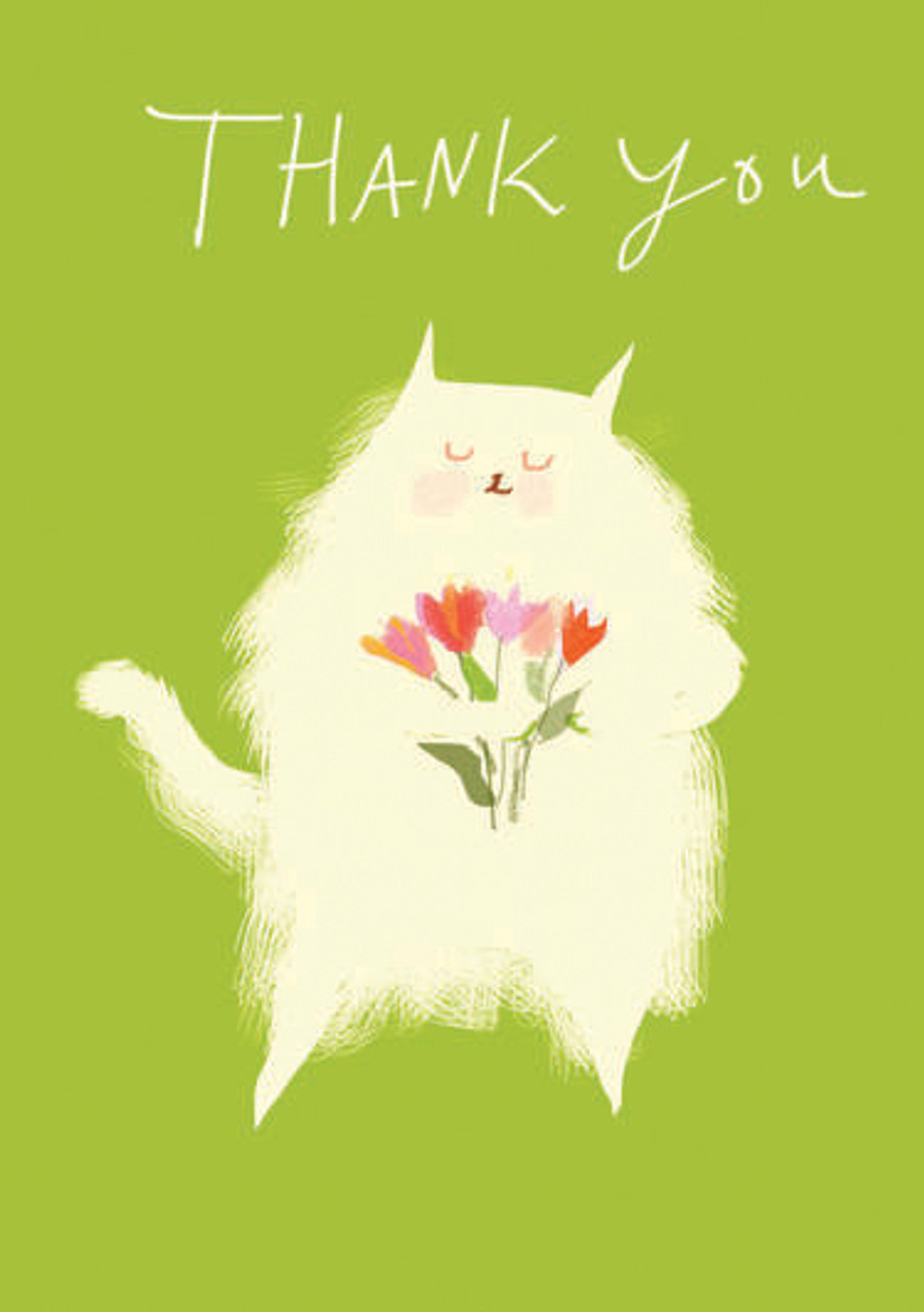 cat thank you cards