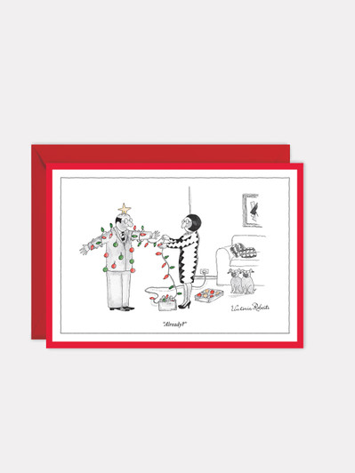 Already? | New Yorker Christmas Cartoon Card