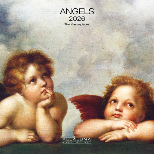ANGELS - 12 x 12 WALL CALENDAR