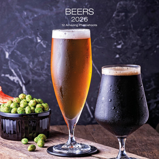 BEERS - 12 x 12 WALL CALENDAR