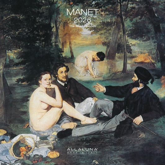 MANET - 12 x 12 WALL CALENDAR
