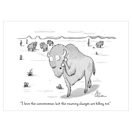 Roaming Charges - Cartoon Collection | Animal Greeting Card | Nelson Line Studio