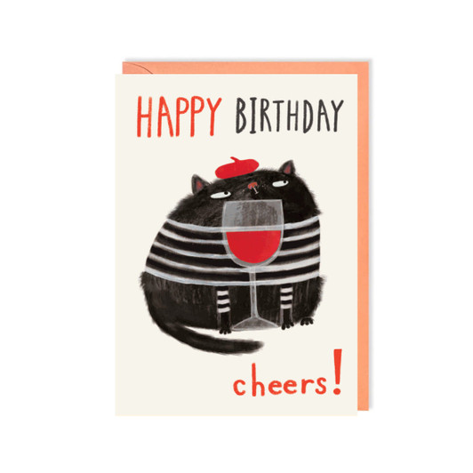 HB - BIRTHDAY CHEERS CAT
