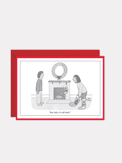 Cold Inside | New Yorker Christmas Card