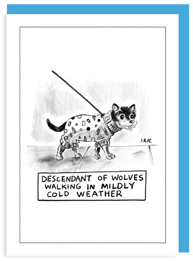 Descendant Of Wolves | New Yorker Card