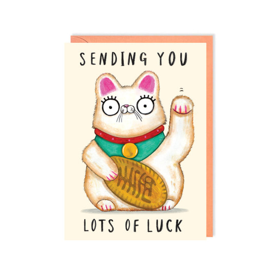 LUCKY CAT - 4 x 6 CARD