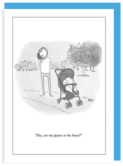 My Glasses | New Yorker Card