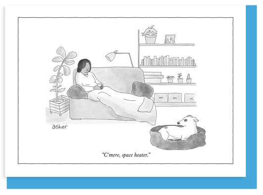 Space Heater | New Yorker Card