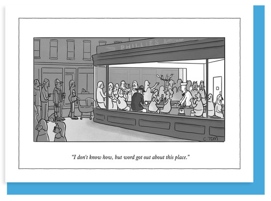 Word Got Out | New Yorker Card