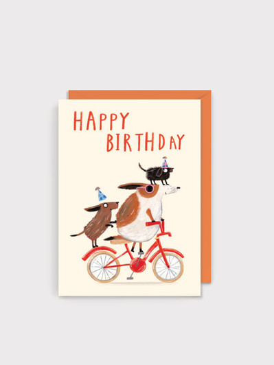 Birthday Bike - 4 x 6" Birthday Card