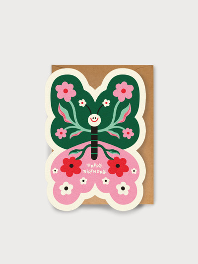 Butterfly | Birthday Greeting Card | Studio Boketto