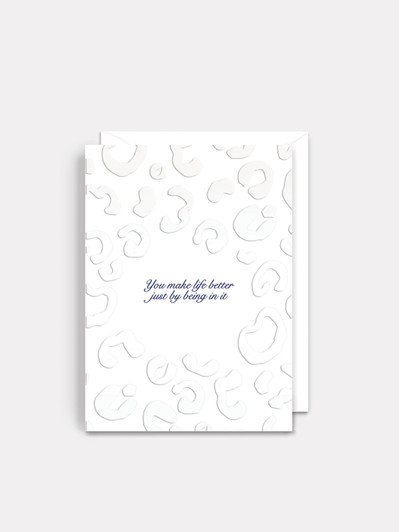 Life Better - 4.5 x 6.25 Birthday Card