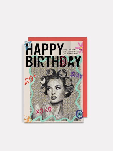 Manifestation | Birthday Greeting Card | Number 6