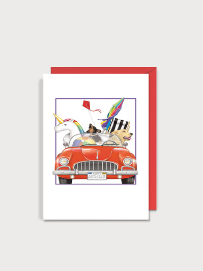 Party Animals | Birthday Greeting Card | Sugarhouse Greetings