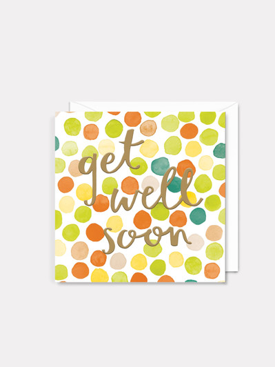 Polka | Get Well Greeting Card | Woodmansterne