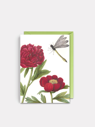 Red Peony | General Greeting Card | Artwell