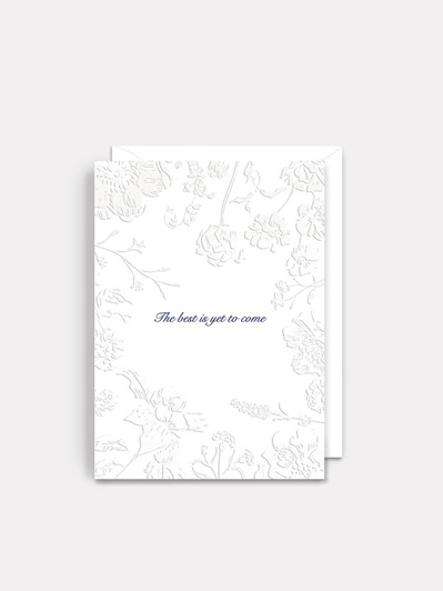 The Best - 4.5 x 6.25 Birthday Card