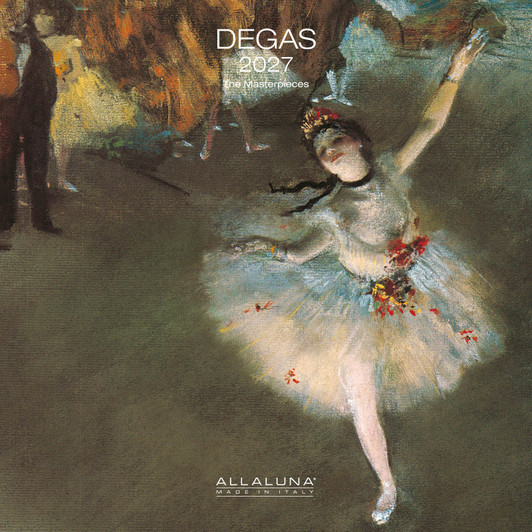 DEGAS 12 x 12 ALLALUNA CALENDAR