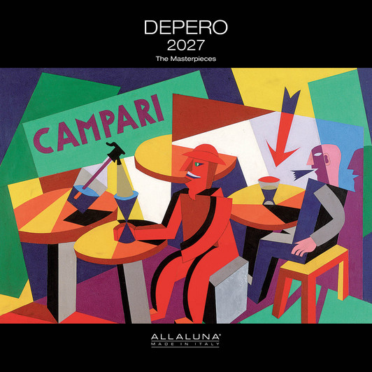 DEPERO 12 x 12 ALLALUNA CALENDAR
