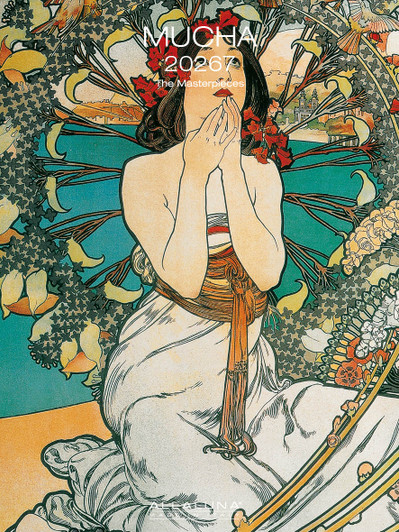 MUCHA 6 x 8 ALLALUNA CALENDAR