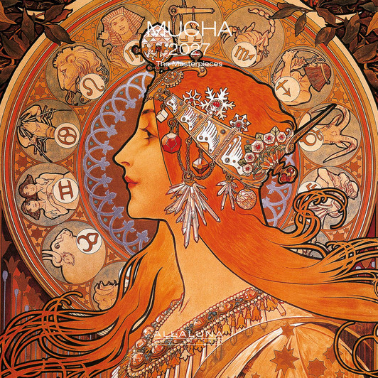 MUCHA 7 x 7 ALLALUNA CALENDAR