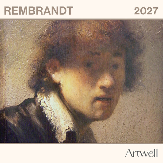REMBRANDT 12 x 12 ARTWELL CALENDAR