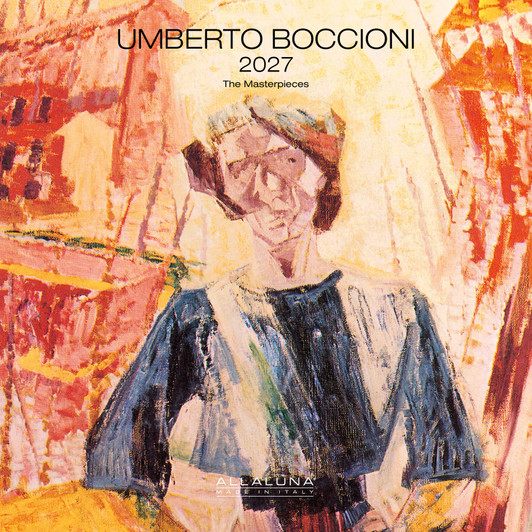 UMBERTO BOCCIONI 12 x 12 ALLALUNA CALENDAR