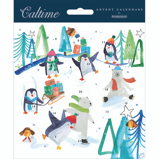 ARCTIC CHRISTMAS - 7.25 x 6.5" ADVENT CALENDAR
