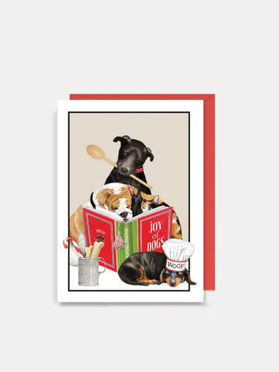 Joy of Dogs - 4.5 x 6.25 Christmas Card